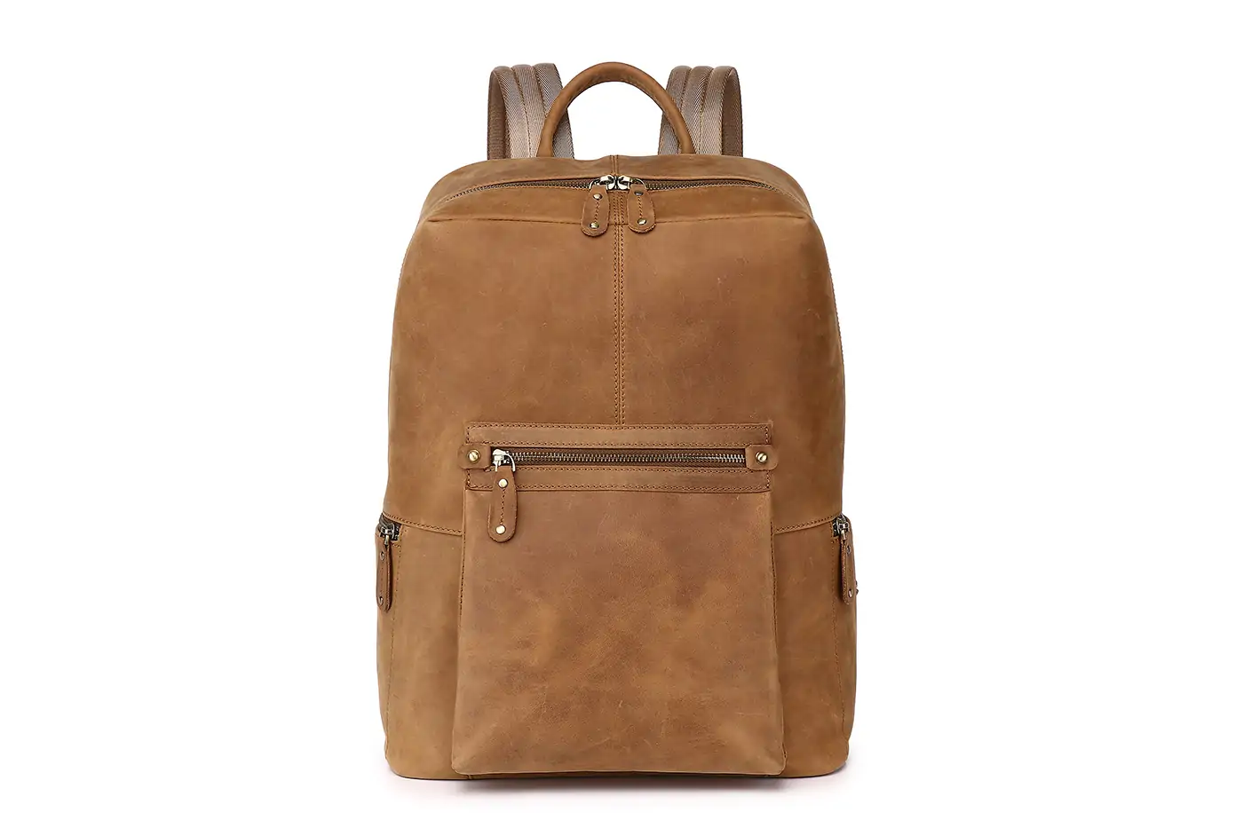 Genuine Leather Backpak Men Bag G-78002