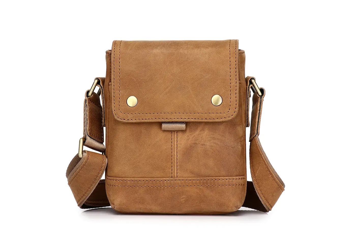 Baliya Small Leather Crossbody Bag - Mini Satchel Leather